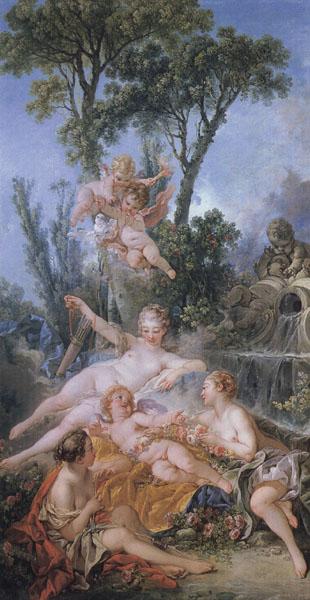 Francois Boucher Cupid a Captive France oil painting art